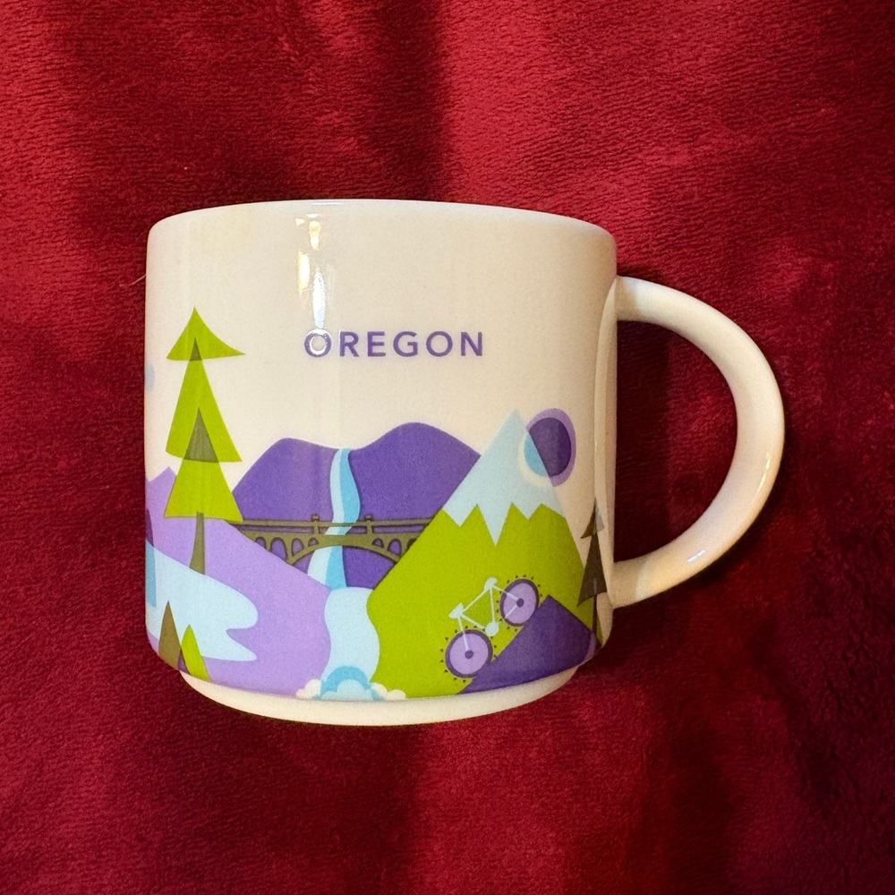 Starbucks Oregon You Are Here Collection Mug